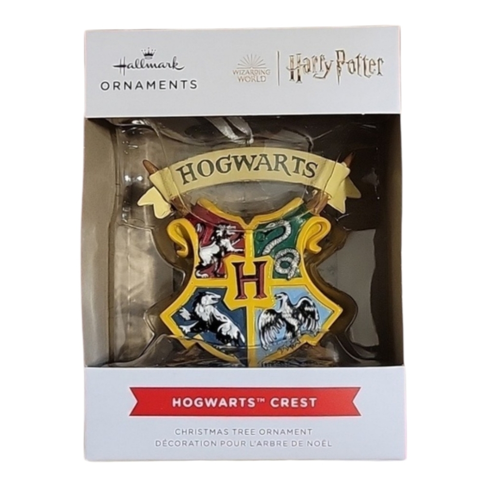 Wizarding world Harry Potter Hogwarts Crest Hallmark Ornament
